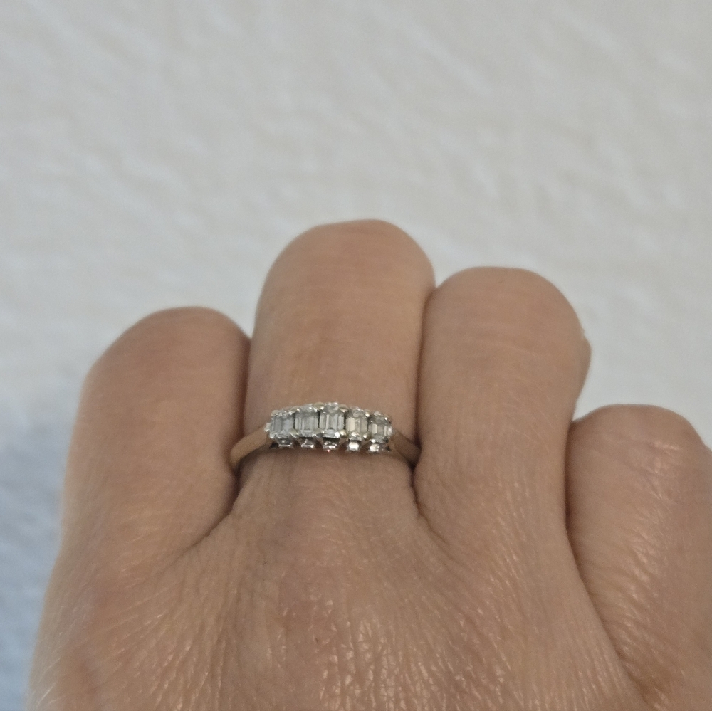 14k Gold Diamond Ring